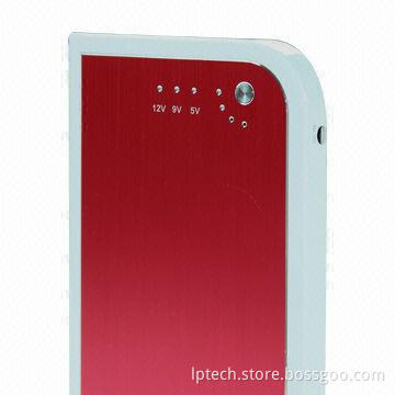 Universal ultra thin mobile power bank, CE/FCC/RoHS certified 4 hours charging time